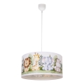 Kinderhanglamp KIDS ROOM 1xE27/60W/230V pr. 40 cm jungle