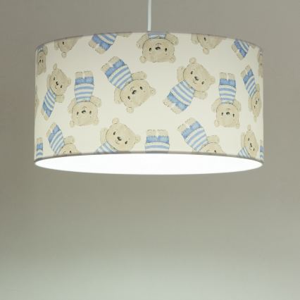 Kinderhanglamp KIDS ROOM 1xE27/60W/230V Ø 40 cm beertje