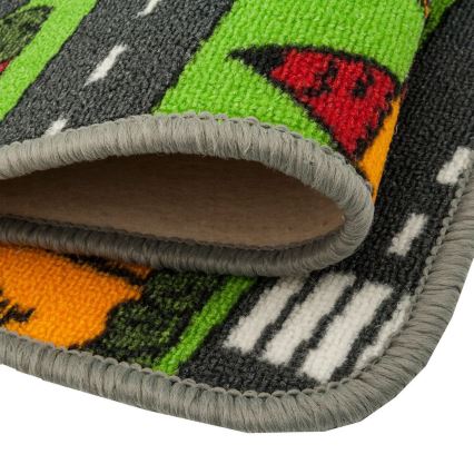 Kinderkleed PLAYTOWN 160x220 cm veelkleurig/stad