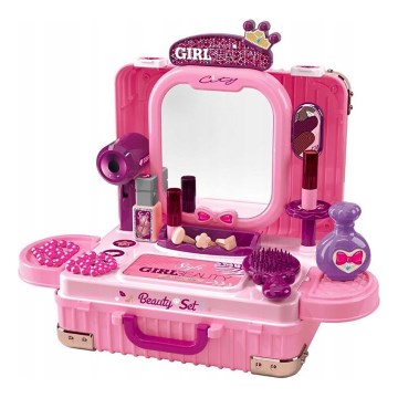 Kinderkoffertje - schoonheidssalon
