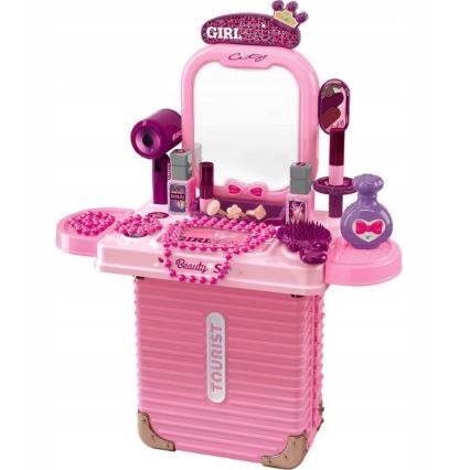 Kinderkoffertje - schoonheidssalon