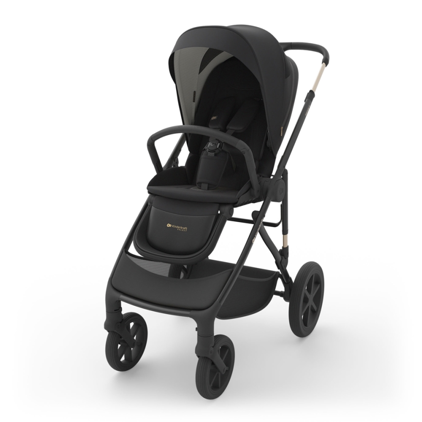 KINDERKRAFT - 3-in-1 combi-kinderwagen PRIME 3 Venezian Black