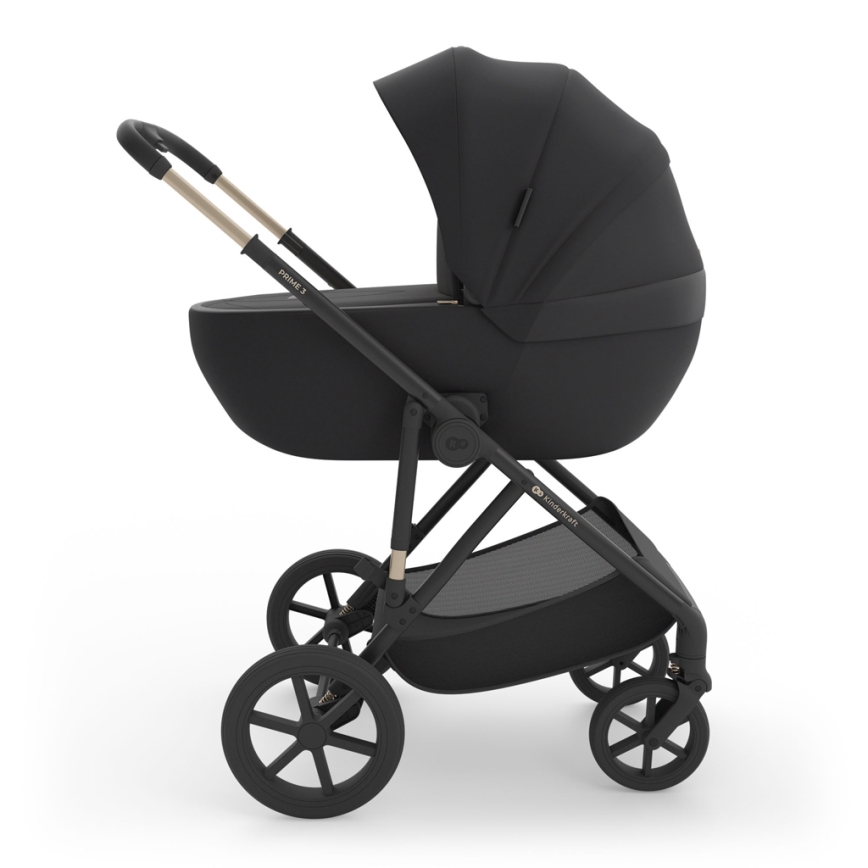 KINDERKRAFT - 3-in-1 combi-kinderwagen PRIME 3 Venezian Black