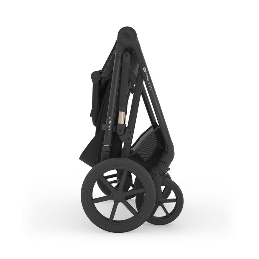 KINDERKRAFT - 3-in-1 combi-kinderwagen PRIME 3 Venezian Black