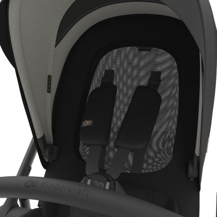 KINDERKRAFT - 3-in-1 combi-kinderwagen PRIME 3 Venezian Black