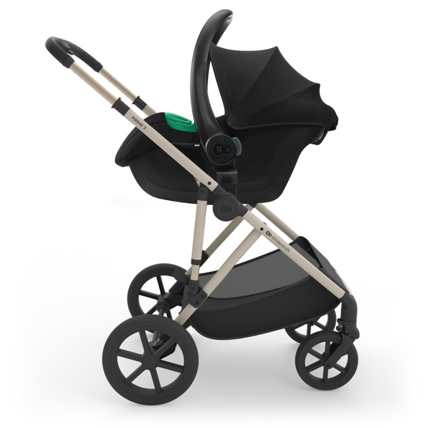 KINDERKRAFT - 3-in-1 combinatiekinderwagen PRIME 3 Sand Dune