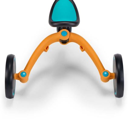 KINDERKRAFT - Kinderloopfiets 3-in-1 4TRIKE geel/turquoise