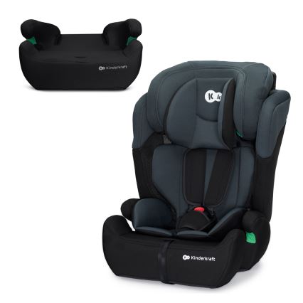 KINDERKRAFT - Autostoel COMFORT UP i-Maat (76-150 cm) donker