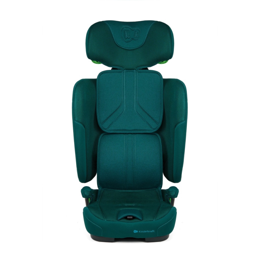 KINDERKRAFT - Autostoel FIX2GO i-Size 76-150 cm turkoois