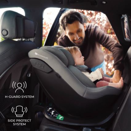 KINDERKRAFT - Autostoel I-GUARD i-Size 40-105 cm grijs