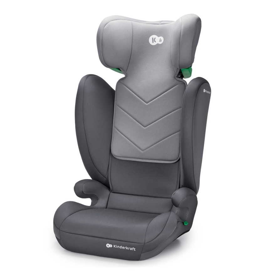 KINDERKRAFT - Autostoel I-SPARK i-Maat (100-150 cm) grijs