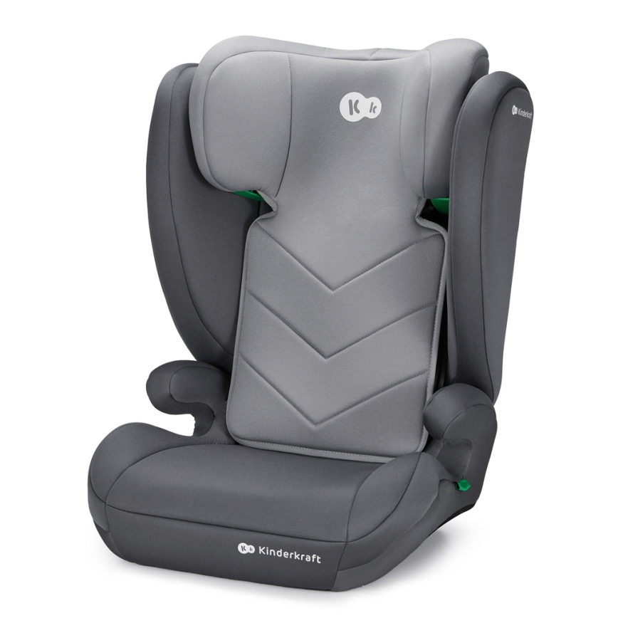 KINDERKRAFT - Autostoel I-SPARK i-Maat (100-150 cm) grijs
