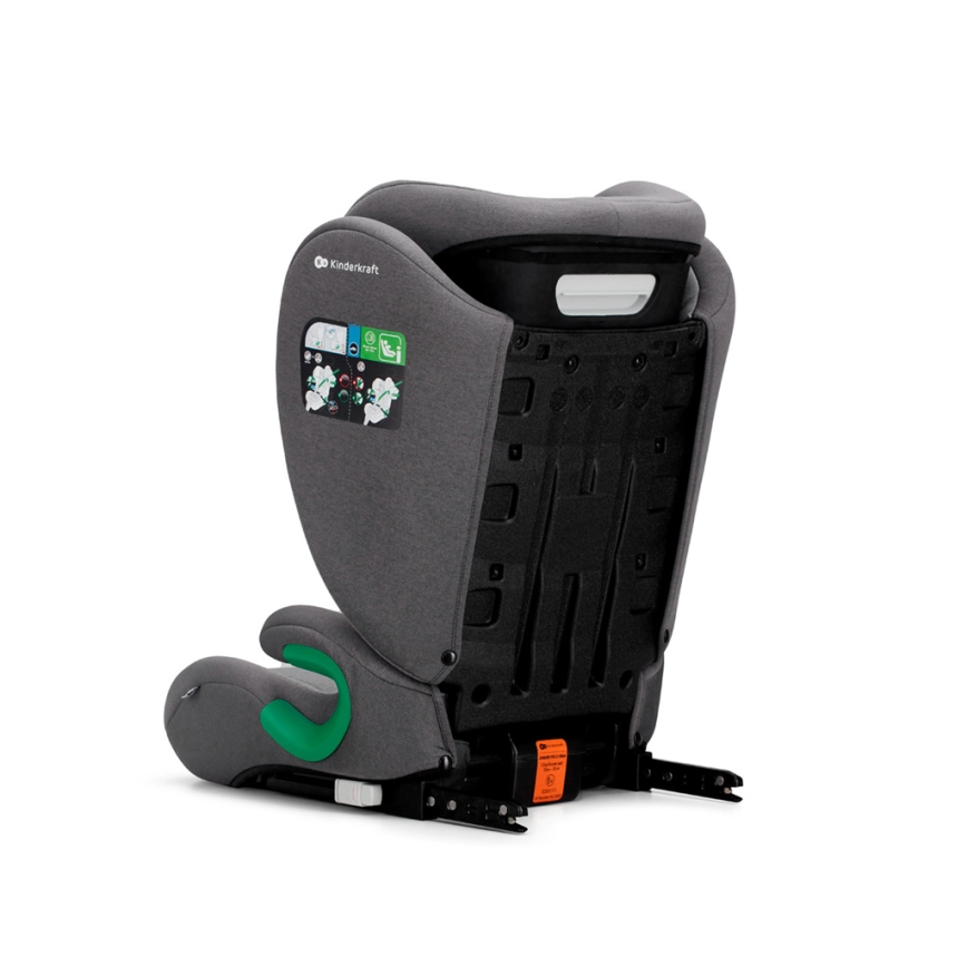 KINDERKRAFT - Autostoel JUNIOR FIX 2 (100-150 cm) Raket grijs