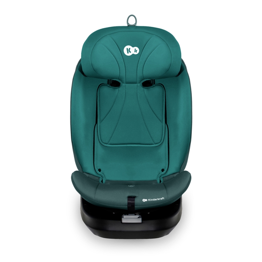 KINDERKRAFT - Autostoel met draaibare basis I-GROW i-Size 40-150 cm turkoois