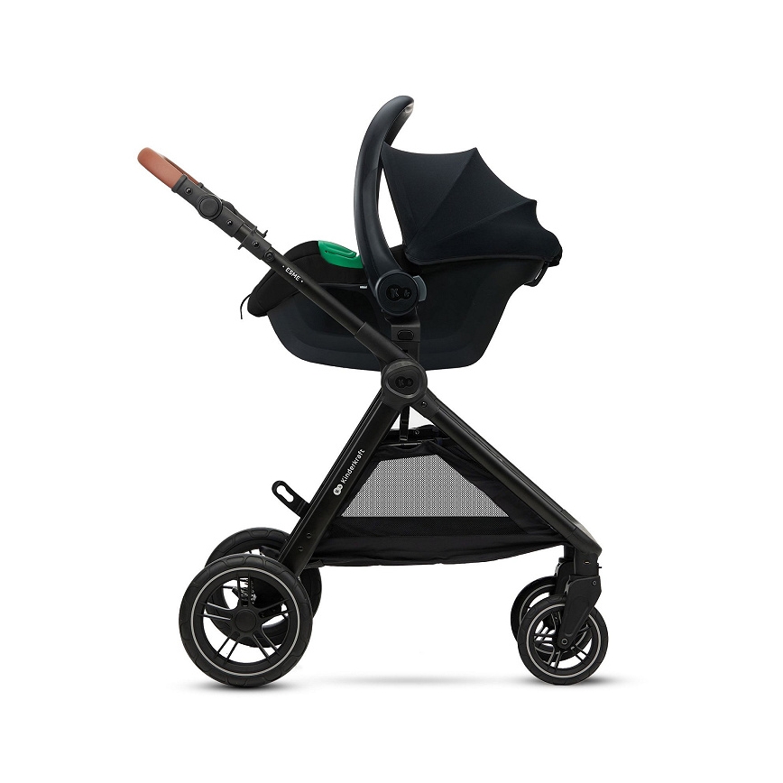 KINDERKRAFT - Autostoel MINK PRO 2 40-87 cm (0-13 kg) zwart
