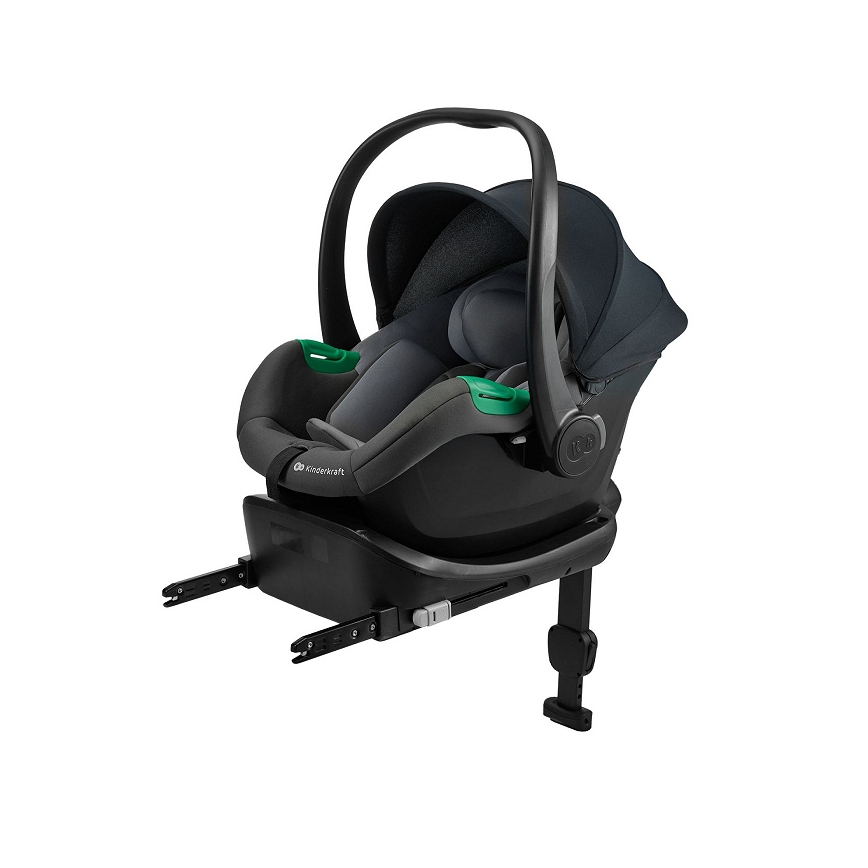 KINDERKRAFT - Autostoeltje MINK PRO 2 40-87 cm (0-13 kg) grijs