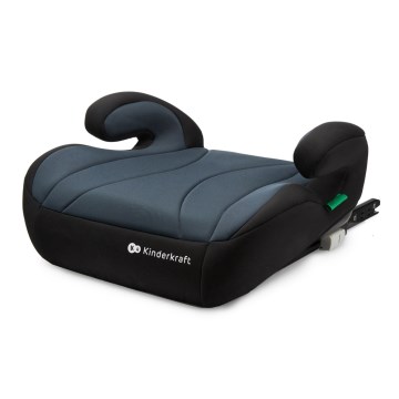 KINDERKRAFT - Autoverhoger stoel I-BOOST i-Maat 135-150 cm zwart