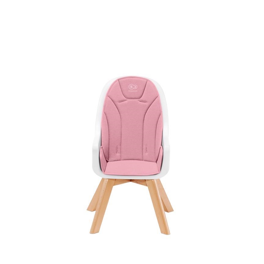 KINDERKRAFT - Baby eetstoel 2in1 TIXI roze