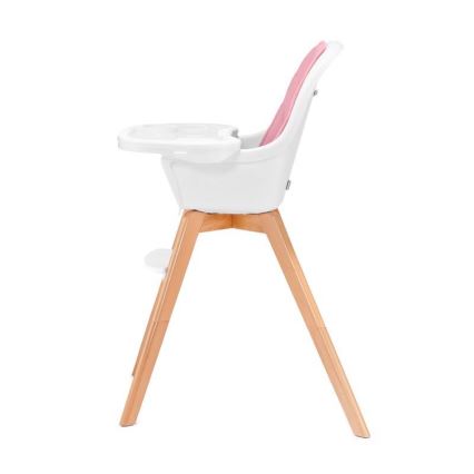 KINDERKRAFT - Baby eetstoel 2in1 TIXI roze