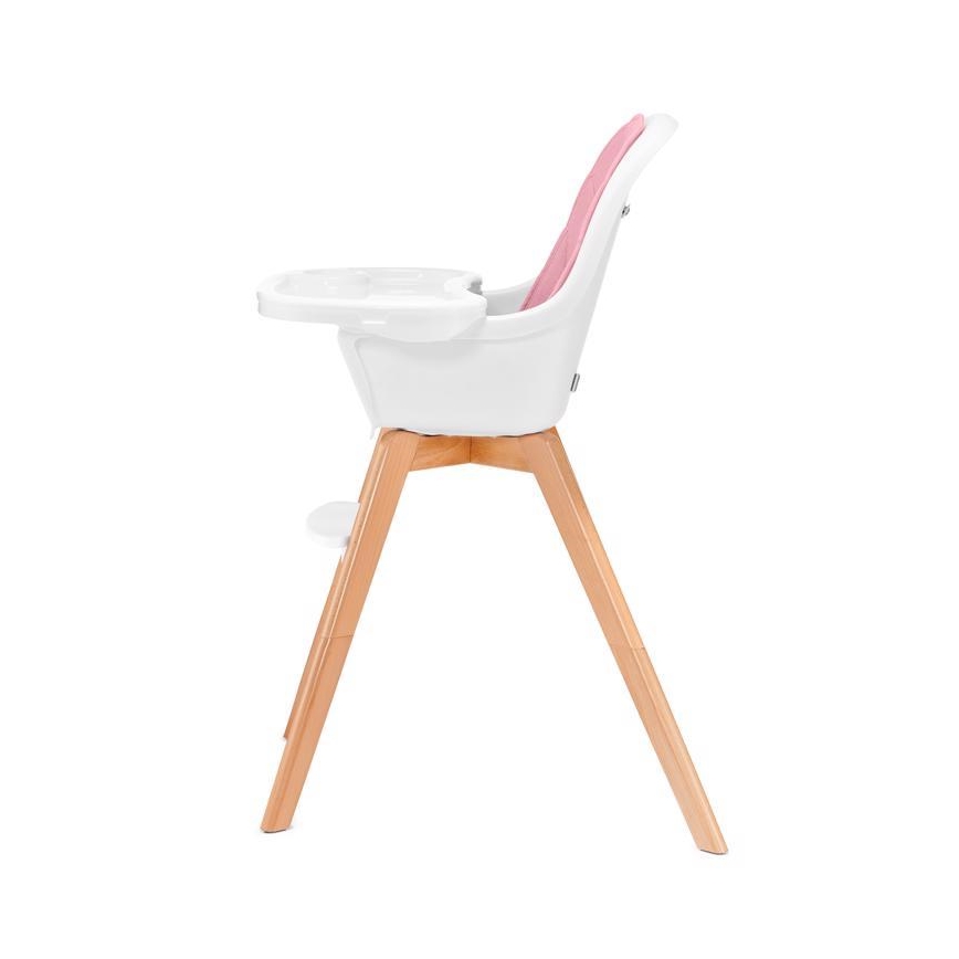 KINDERKRAFT - Baby eetstoel 2in1 TIXI roze