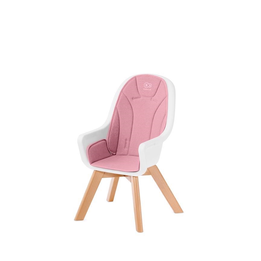 KINDERKRAFT - Baby eetstoel 2in1 TIXI roze