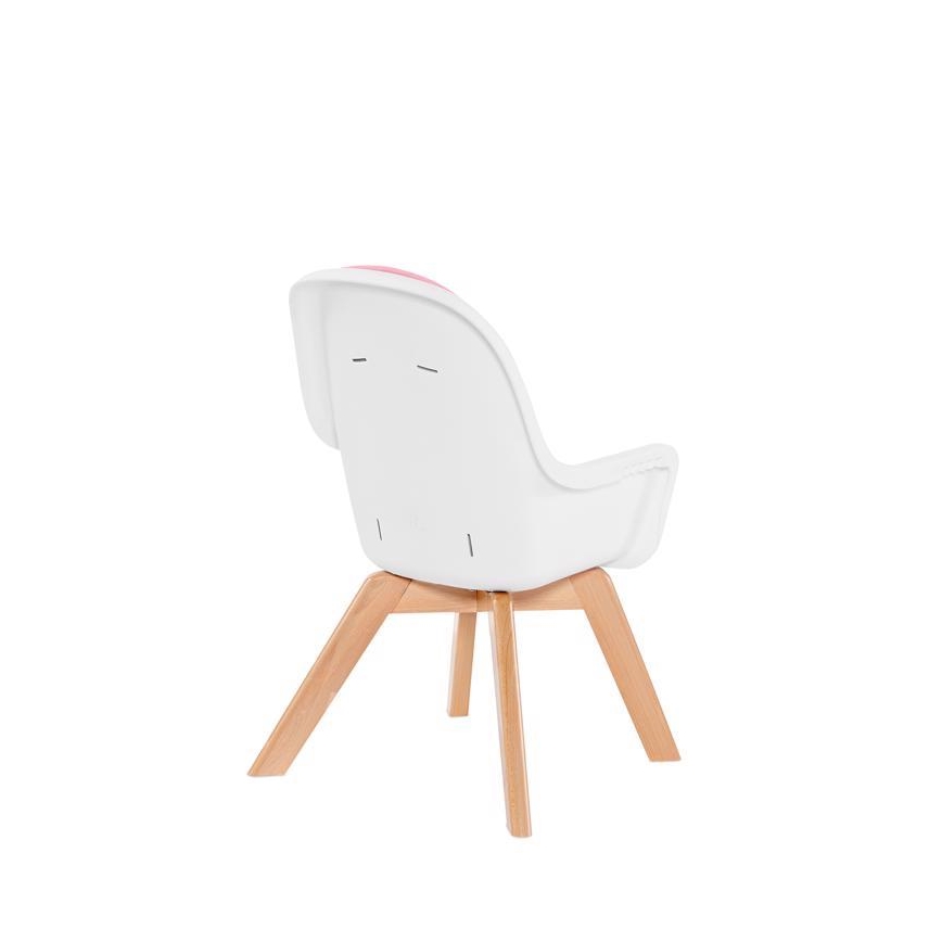 KINDERKRAFT - Baby eetstoel 2in1 TIXI roze