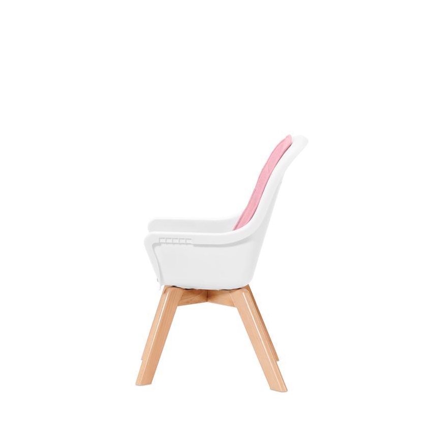 KINDERKRAFT - Baby eetstoel 2in1 TIXI roze