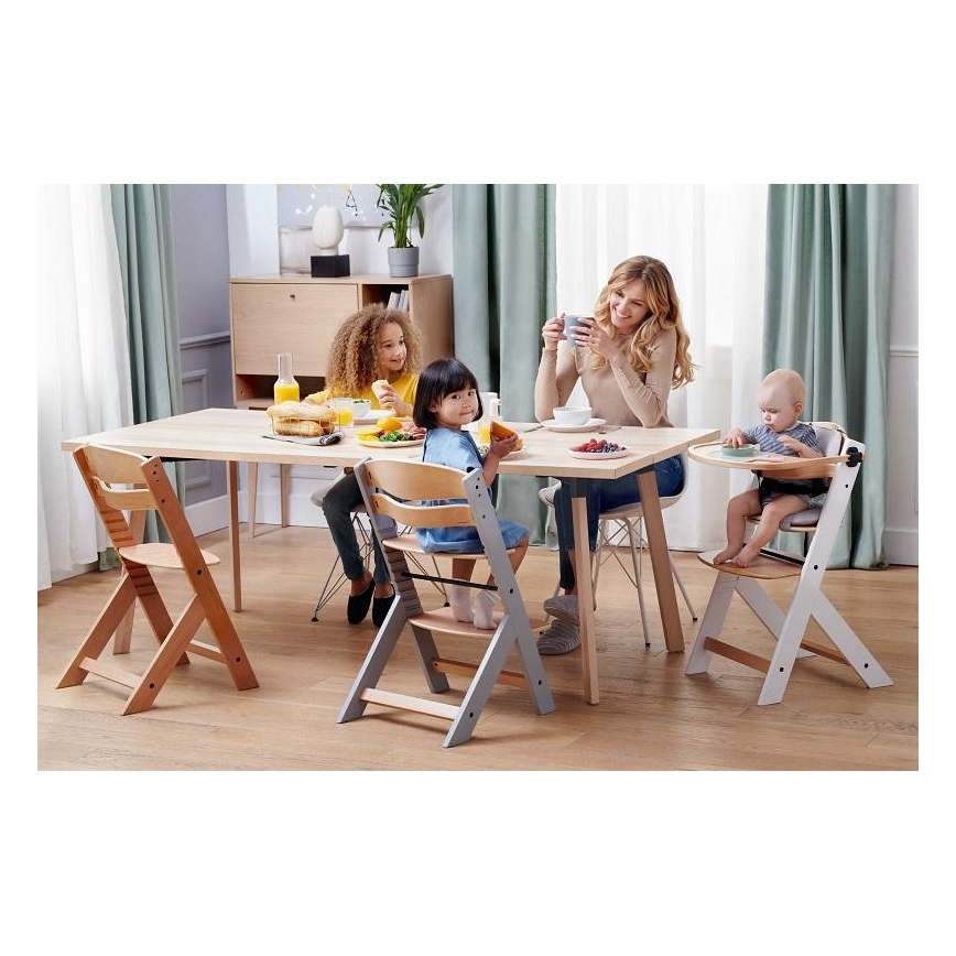 KINDERKRAFT - Baby eetstoel ENOCK beige