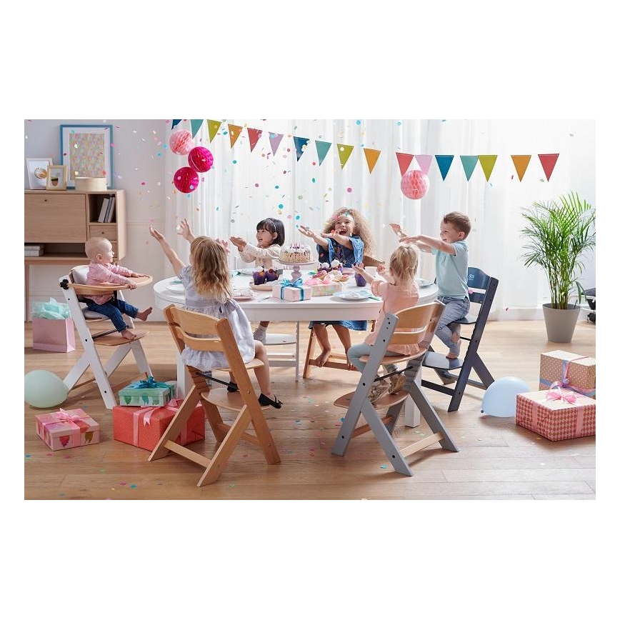 KINDERKRAFT - Baby eetstoel ENOCK beige