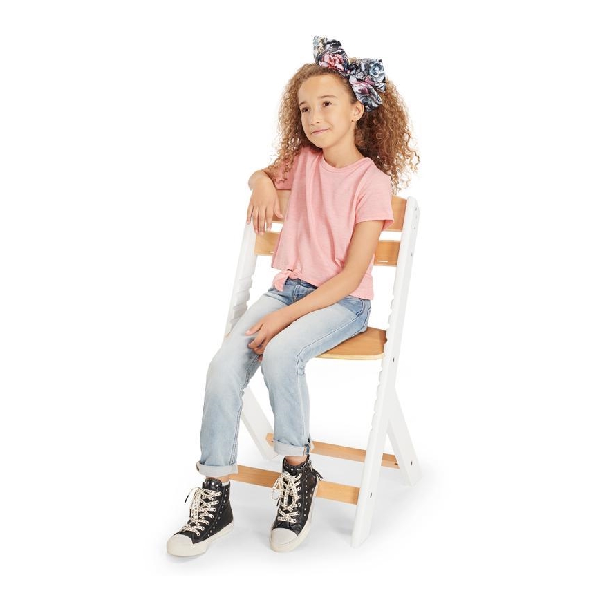 KINDERKRAFT - Baby eetstoel ENOCK wit