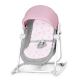 KINDERKRAFT - Baby ligstoel 5in1 NOLA roze/grijs