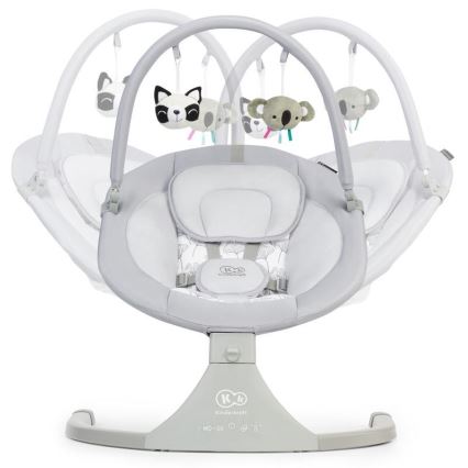 KINDERKRAFT - Baby vibrerende schommel met melodie 2in1 LULI