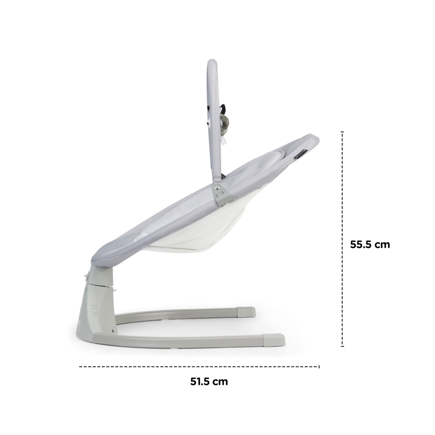 KINDERKRAFT - Baby vibrerende schommel met melodie 2in1 LULI