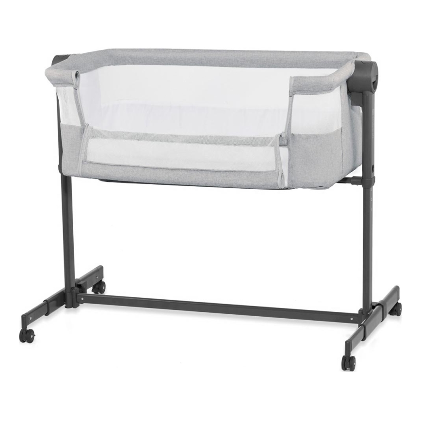 KINDERKRAFT - Baby wieg NESTE UP 2 lichtgrijs
