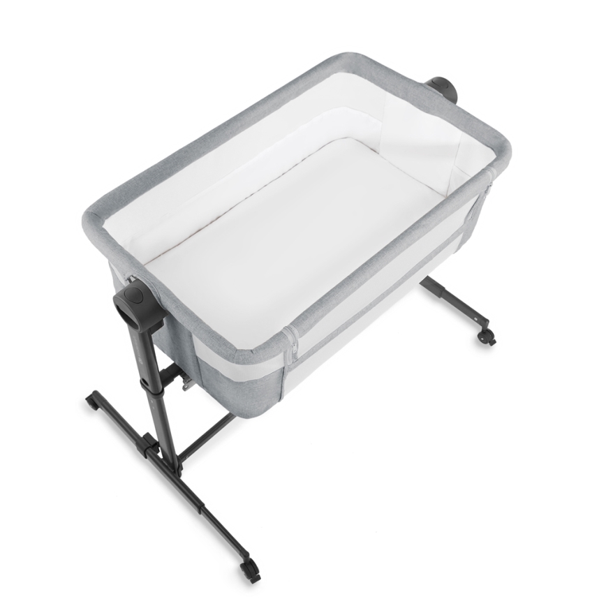 KINDERKRAFT - Baby wieg NESTE UP 2 lichtgrijs