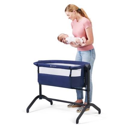 KINDERKRAFT - Babybedje 2in1 BEA blauw