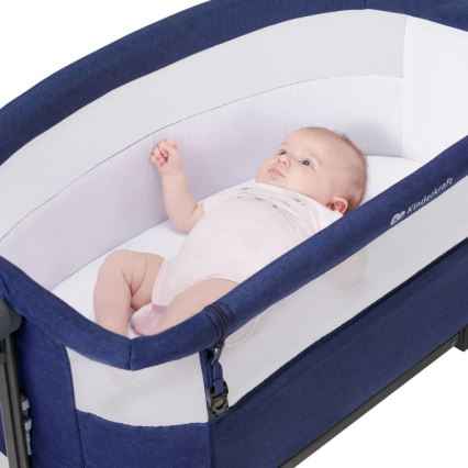 KINDERKRAFT - Babybedje 2in1 BEA blauw