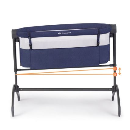 KINDERKRAFT - Babybedje 2in1 BEA blauw