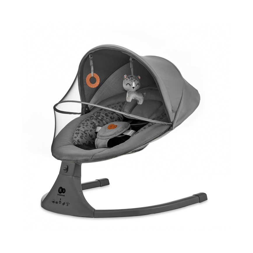 KINDERKRAFT - Babywip met melodie 2in1 LUMI 4xAAA donker