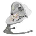 KINDERKRAFT - Babywip met melodie 2in1 LUMI lichtgrijs
