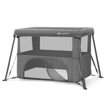KINDERKRAFT - CAMI 3-in-1 reisbedje, grijs