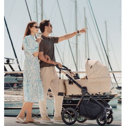 KINDERKRAFT - Combi-kinderwagen 2-in-1 NEA 2 Dune Whisper Bizuu