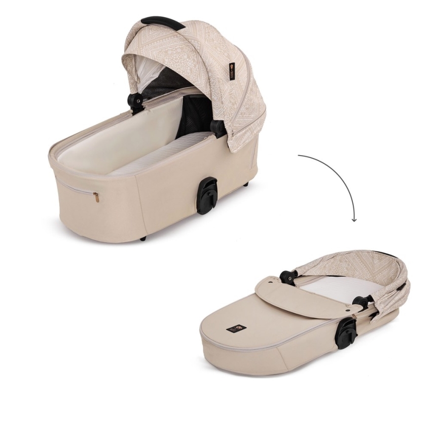 KINDERKRAFT - Combi-kinderwagen 2-in-1 NEA 2 Dune Whisper Bizuu