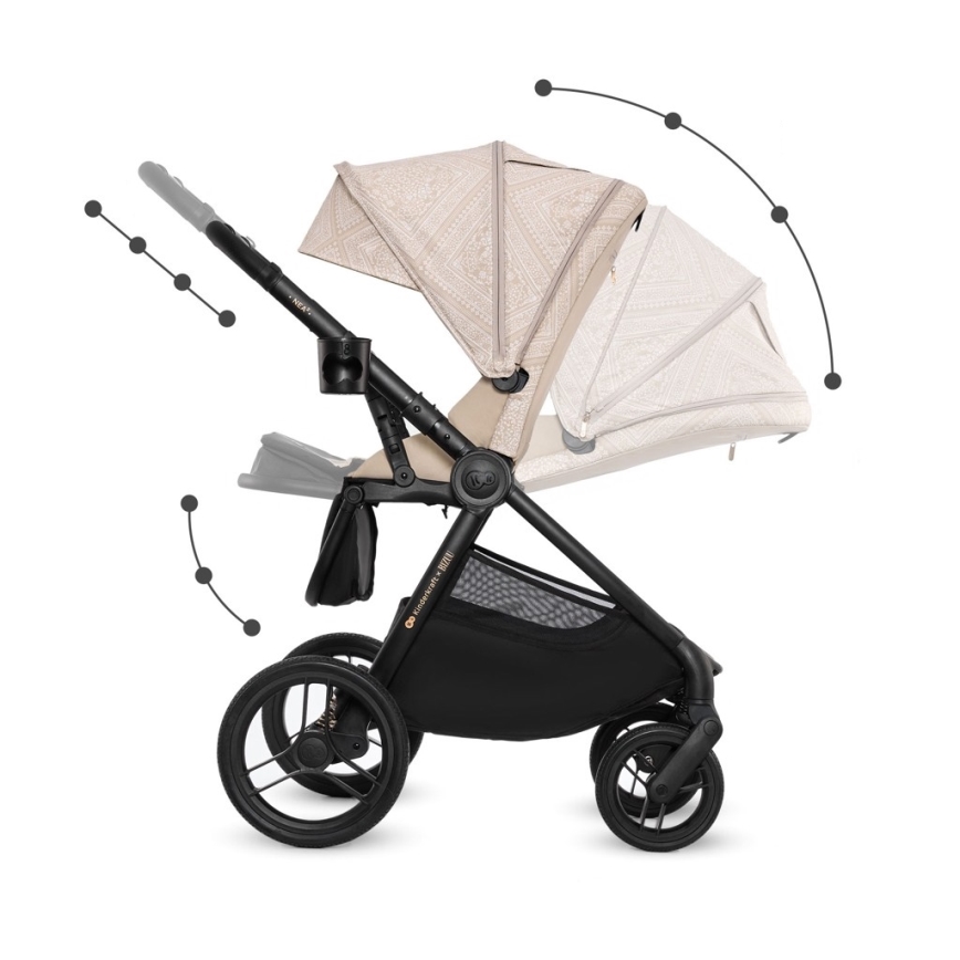 KINDERKRAFT - Combi-kinderwagen 2-in-1 NEA 2 Dune Whisper Bizuu