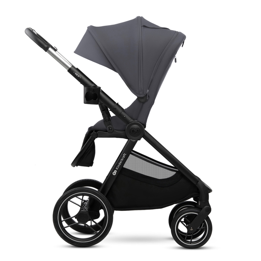 KINDERKRAFT - Combinatiekinderwagen 2in1 NEA 2 Donkergrijs