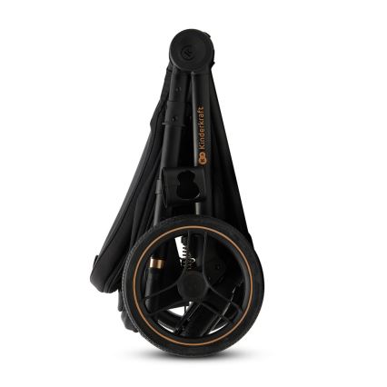 KINDERKRAFT - Combinatiekinderwagen 2in1 NEA 2 Midnight zwart