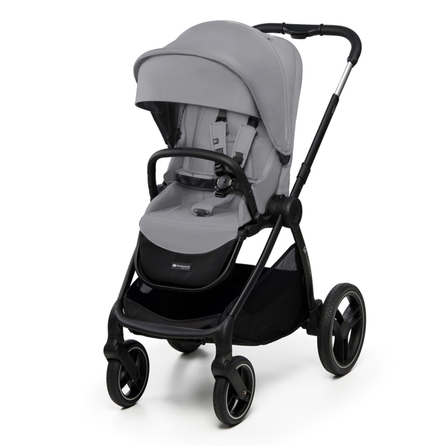 KINDERKRAFT - Combinatiekinderwagen 2in1 NEA 2 Platinum grijs