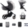 KINDERKRAFT - Combinatiekinderwagen 2in1 PRIME 2 grijs