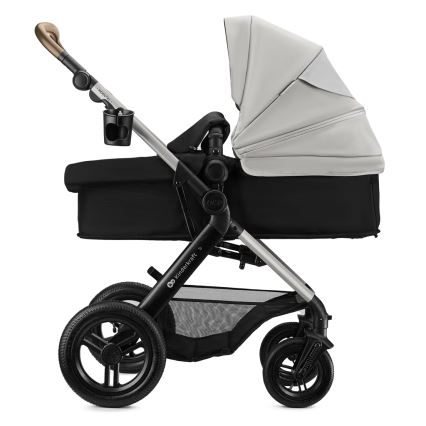 KINDERKRAFT - Combinatiekinderwagen 3-in-1 MOOV 2 XL Air Grey