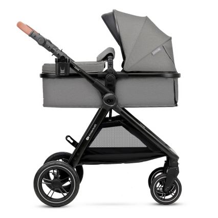 KINDERKRAFT - Combinatiekinderwagen 3in1 ESME Moonlight grijs + autostoel MINK PRO